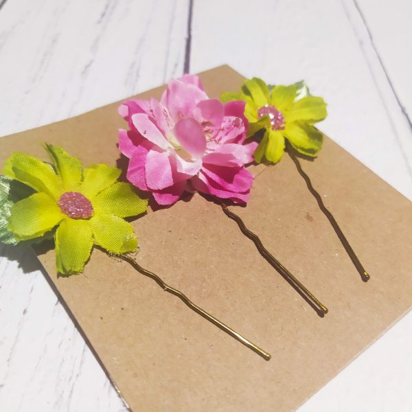 Flower Hair Clips