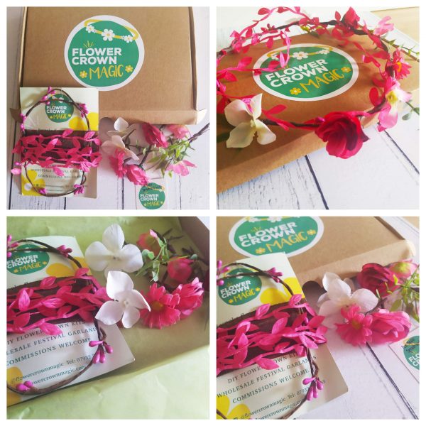 DIY Rose Flower Crown Kit