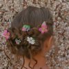 Hand Crafted Flower Hair Clips - floral pins - Image 4