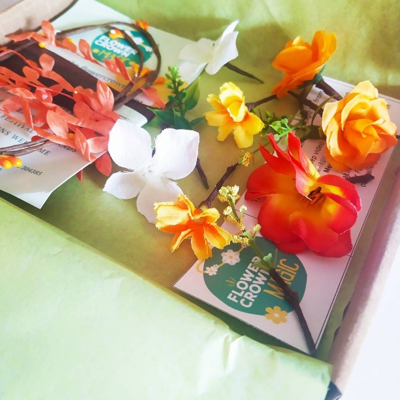 Kids DIY Flower Crown Kit