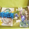 Electric Blue - Blue and White Childrens DIY Flower Crown Making Kit - Image 6