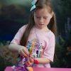 Pink Fizz - Childrens DIY Pale Pink Flower Crown Making Kit - Image 9