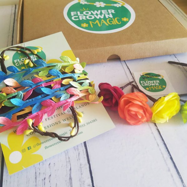 Rainbow Razamataz - Kids DIY Rainbow Flower Crown Kit - Image 3