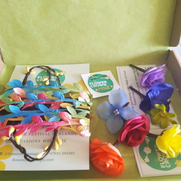 Rainbow Razamataz - Kids DIY Rainbow Flower Crown Kit - Image 4