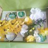 Lemon Sherbet - DIY Yellow and White Kids Flower Crown Making Kit - Image 3