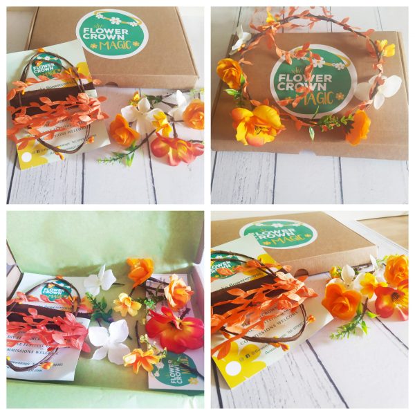 Zesty Orange - Kids DIY Flower Crown Kit