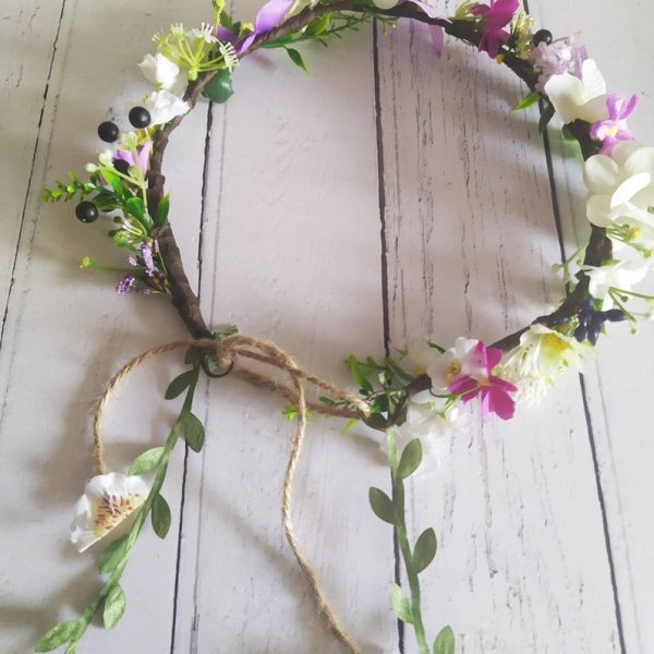 DIY Vintage Boho Flower Crown Making Kit - Image 4