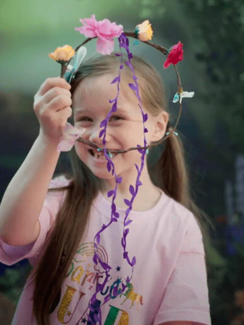 How to make a flower crown for children Screenshot 2020 09 06 at 12.28.02
