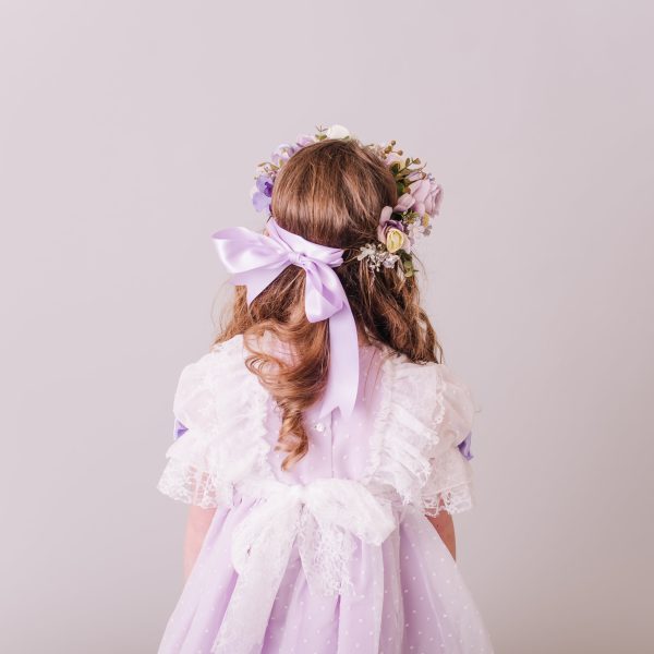 Child's Flowercrown, Whimsical Floral Crown - Image 7