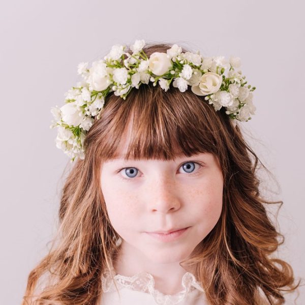 Gypsophila, Baby's Breath Headband for Children