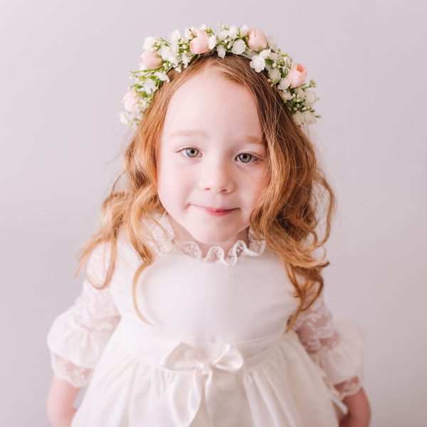 Gypsophila, Baby's Breath Headband for Children - Image 6