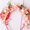 Coral Pink Flower Headband for Children - Image 5