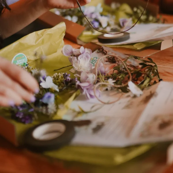 DIY Flower Crown Making Kit - make a Bohemian style flower garland - Image 7