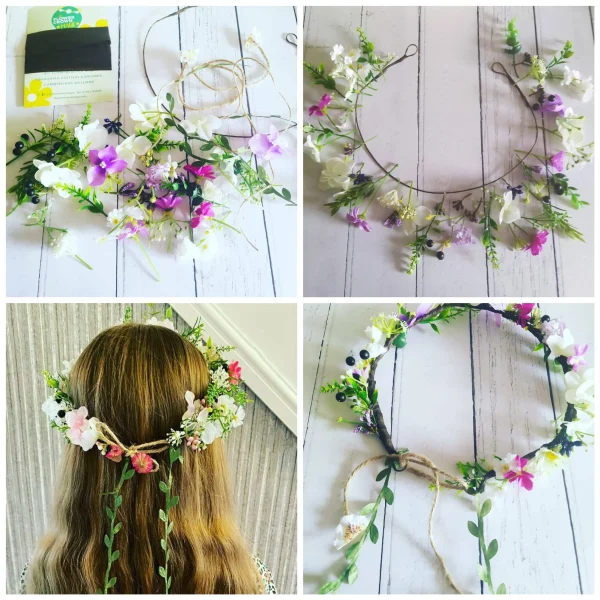 DIY Flower Crown Making Kit - make a Bohemian style flower garland - Image 2
