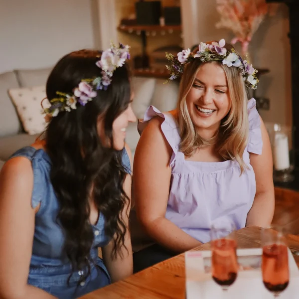 diy flowercrown making party kit