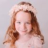 Blush Pink Preserved Flower Headband