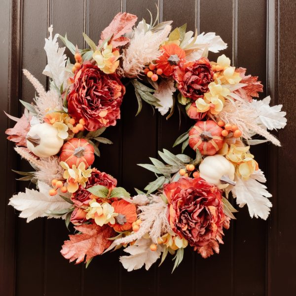 Autumn Pumpkin Wreath