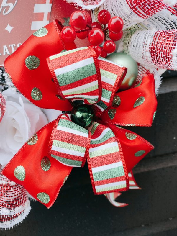 Candy Cane Sweet Shop Wreath - Image 6