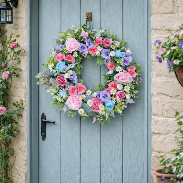 Cottage Core Spring Wreath