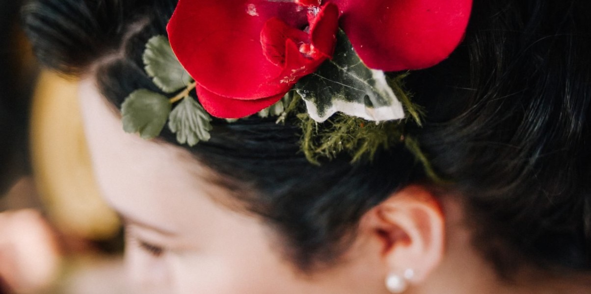Flower Hair Combs