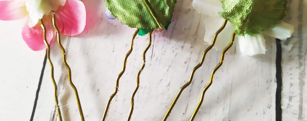 Bespoke Flower Hair Clips