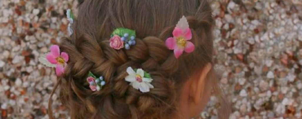 Bespoke Flower Hair Clips