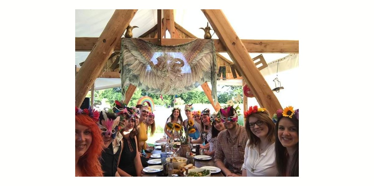 Flower Crown Workshops Outdoor Hen Party Flower Crowns Completed!